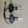 Motorcycle LED Bulb Set (2-Pack) - H3 Connector, High/Low Beam, 6500K Cool White Light, with Heatsink, Easy to Install, Suitable for Cars, Trucks and Motorcycles, Made of Aviation Aluminum, Motorcycle Modification Parts
