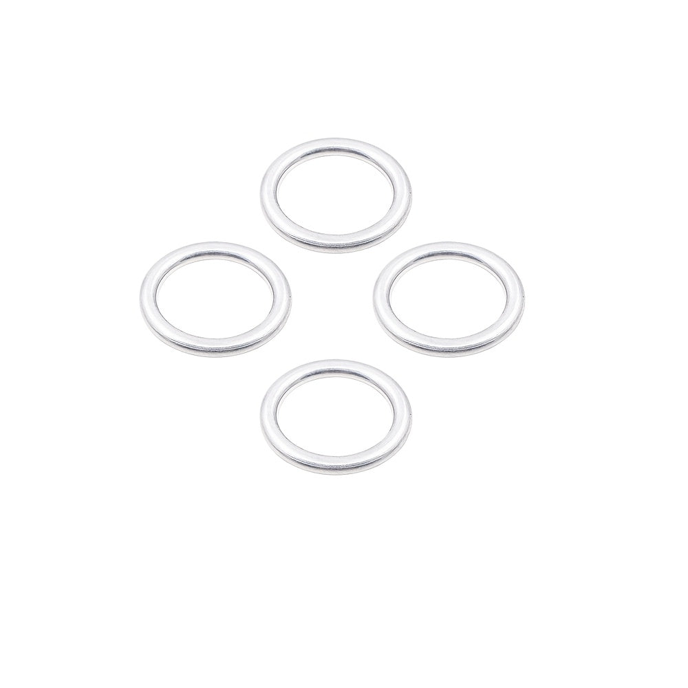 Automotive Replacement Oil Drain Plug Gasket – High Sealing Performance, Brass & Aluminum Alloy Engine Oil Pan Washer for VW Magotan, Sagitar, Audi Models – Oil Drain Bolt Gasket & Modification Part