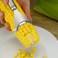 Stainless Steel Corn Peeler – Corn Husker, Corn Kernel Remover, Corn Stripper, Small Home Kitchen Gadget