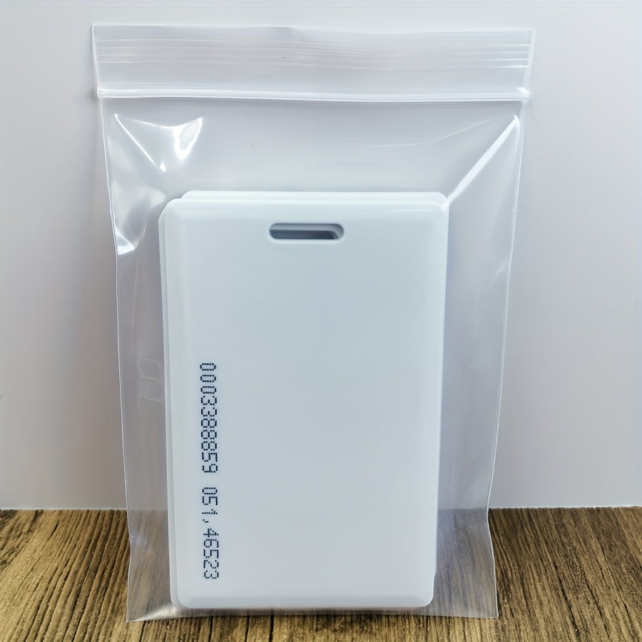 125KHZ 翻盖式RFID感应卡 6张装 仅读取UID号码 印刷TK4100卡片 适用于门禁管理及出入控制