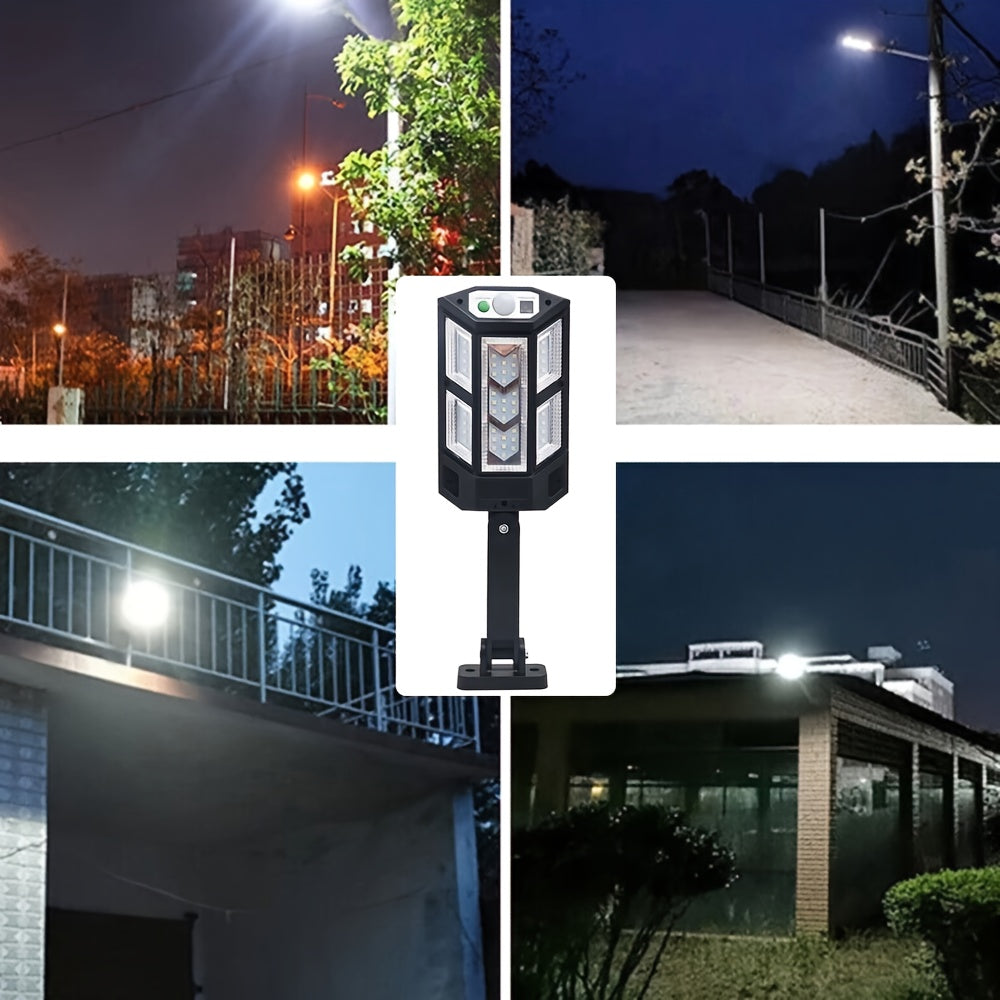 1/2/4 Pack 43LED Solar Street Light with Remote Control
