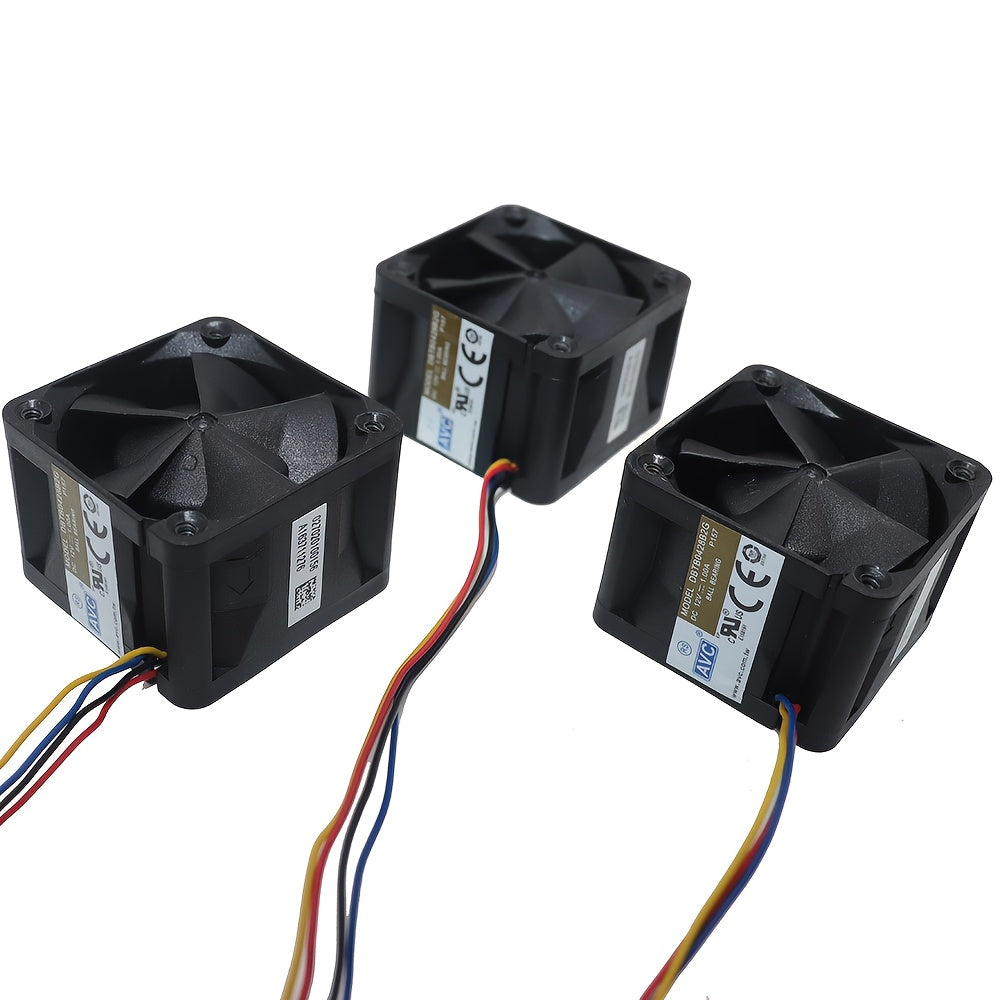 Brand New 3-Pack 4028 12V 1A DBTB0428B2G High Speed Server Fan 40X40X28Mm Dual Bearing 4-Wire PWM