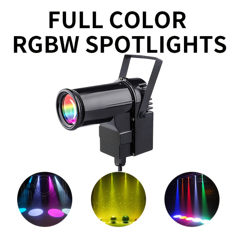LED 迪斯科球灯聚光灯 12W RGBW 4in1 Dmx 舞台灯适用于派对酒吧 DJ 活动
