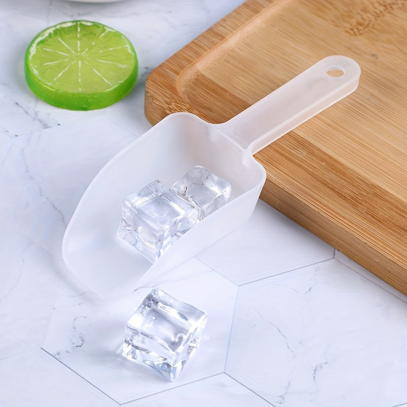 3Pcs Mini Multi-functional Scoop Set, Ice Cream Scoop, Flour Scoop and Measuring Spoon Set, Durable PP Plastic Kitchen Gadgets