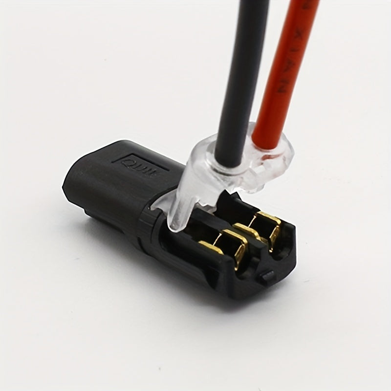 20-Piece H-Type Connector, Solderless Quick Splice Wire Terminals, 2-Wire Butt Connector