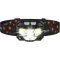 Staaricc 2/1 Pack Rechargeable Super Bright LED Headlamp, Motion Sensor Activated, 8 Lighting Modes, Red & White Light, Perfect for Outdoor Camping, Running, Fishing and Emergency