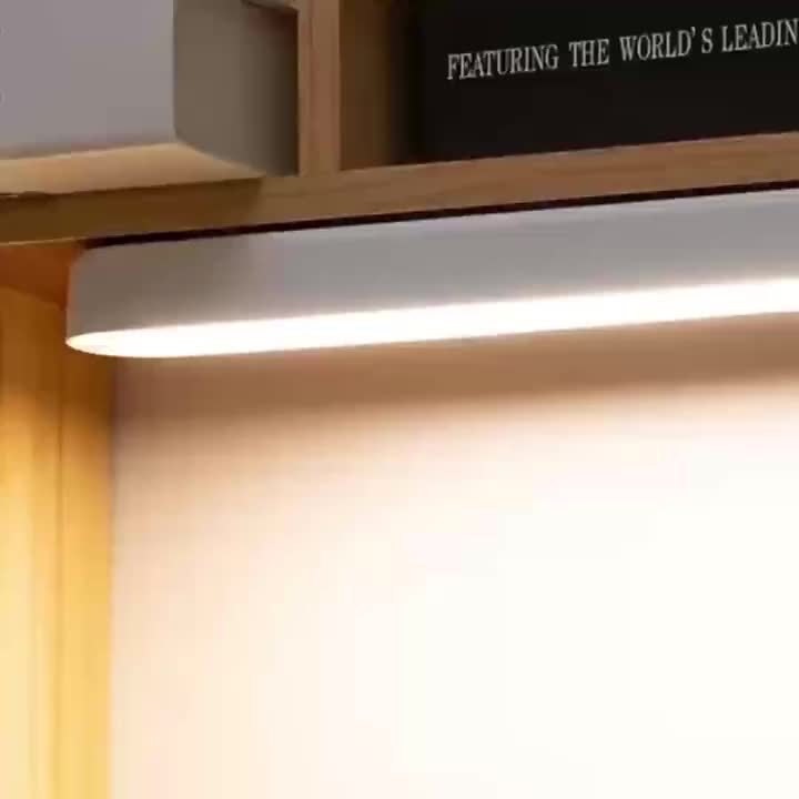Rechargeable Wireless Touch Sensor Light Magnetic Mount Cabinet Light Kitchen Light Portable Vanity Mirror Light