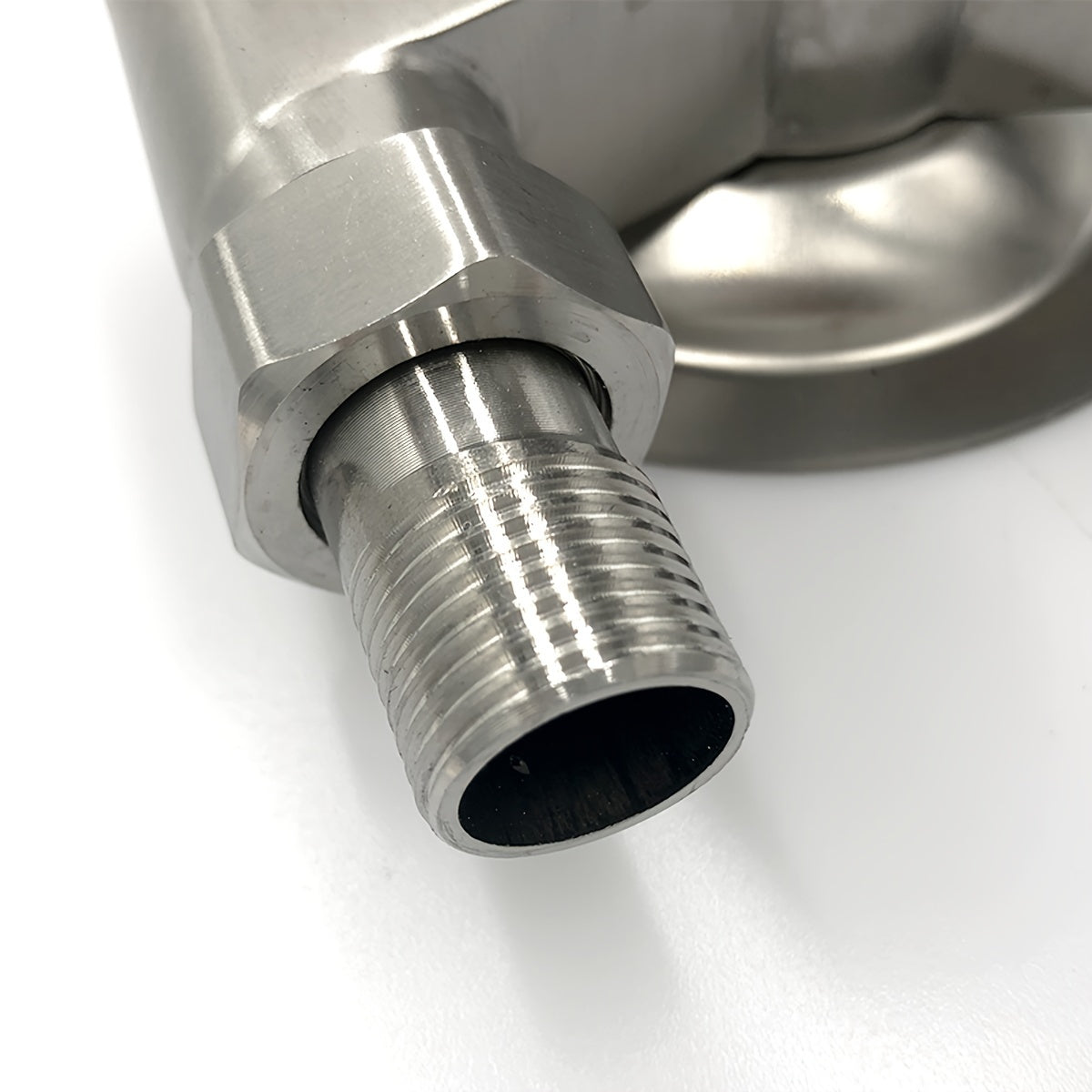 Stainless Steel Shower Faucet - Hot & Cold Water Mixer, Brushed Finish Minimalist Design Wall Mount Shower Valve for Bathroom & Shower