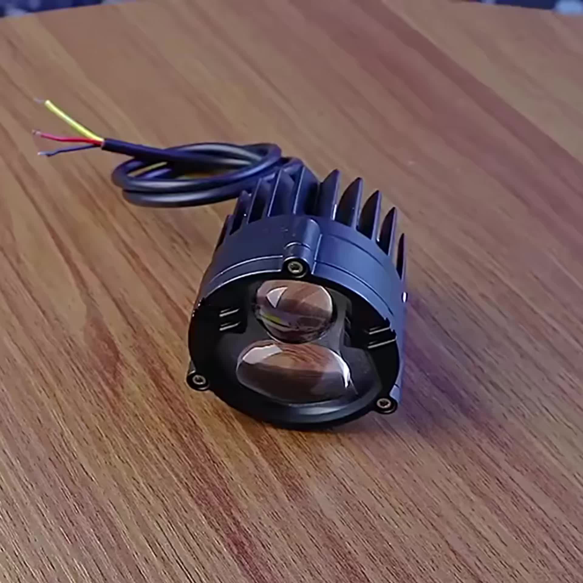 Ultra-Long Range Laser Headlight - Fog-Penetrating Work Light, for Trucks and Motorcycles