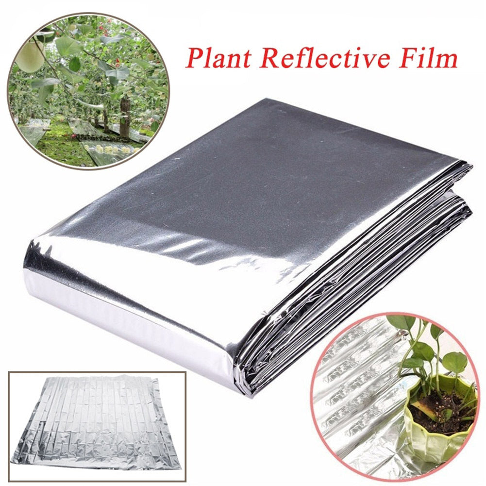 1pc 210x120cm 反光膜植物花园温室覆盖物