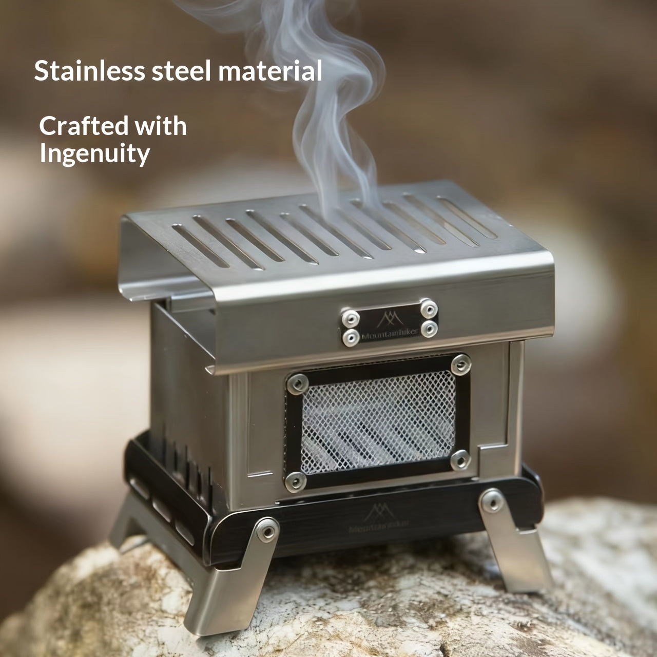 Shanxingzhe Portable Mini Outdoor/Indoor Folding Stove, Ideal for Camping and BBQ