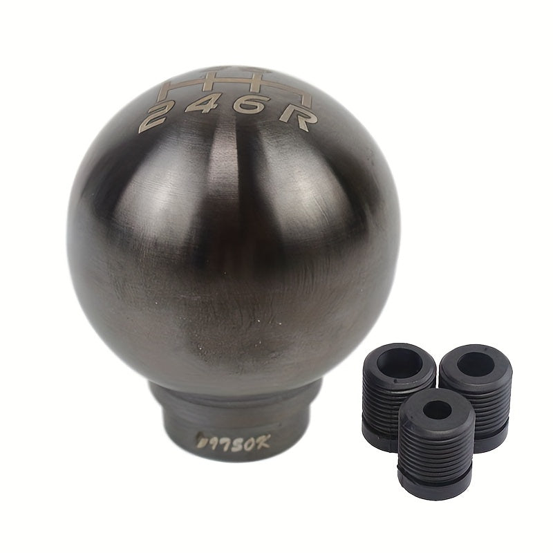 Universal Shift Knob, 5/6 Speed Design, Stainless Steel Material, Ideal Choice for Racing and JDM Enthusiasts, High Quality Knob