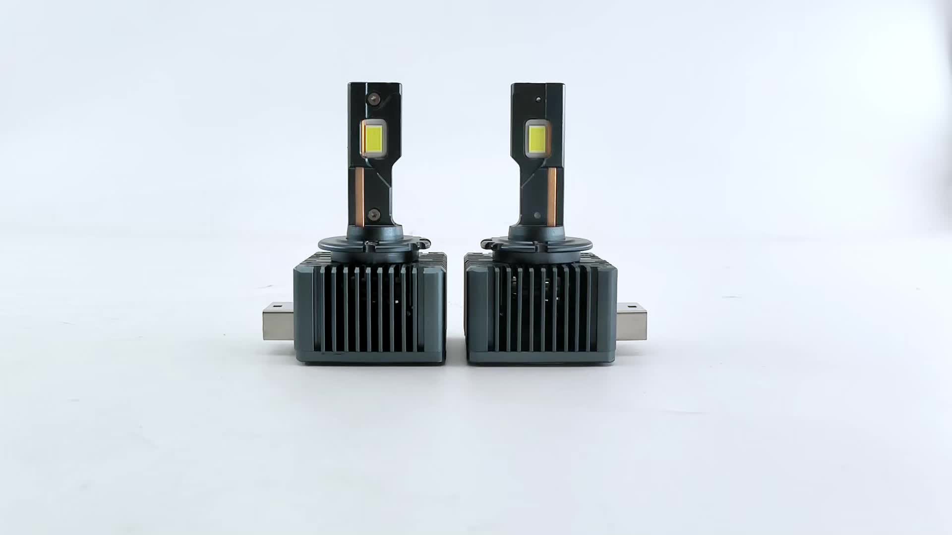 2Pcs D1S D3S D2S D4S D4R D5S LED Headlights Canbus Auto LED Bulbs 6000K Plug-and-Play