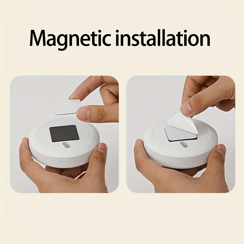 Rechargeable magnetic small spotlight for display cabinets, decorative sensor light for wine cabinets, product light and shadow lamp for cabinets and wardrobes