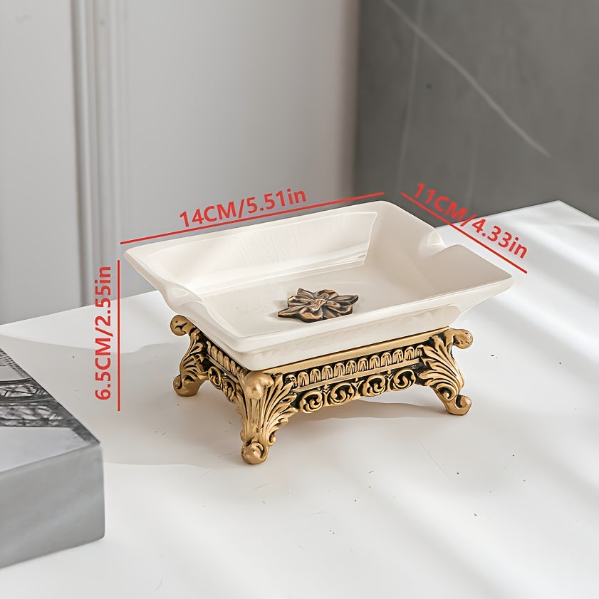 Light Luxury Simple W003 Ceramic Ice Crackle Creative Press Pump Bottle - Hotel & Home Bathroom Shower Gel & Hand Soap Dispenser, Toothbrush Holder, Soap Dish, Single Bathroom Accessory