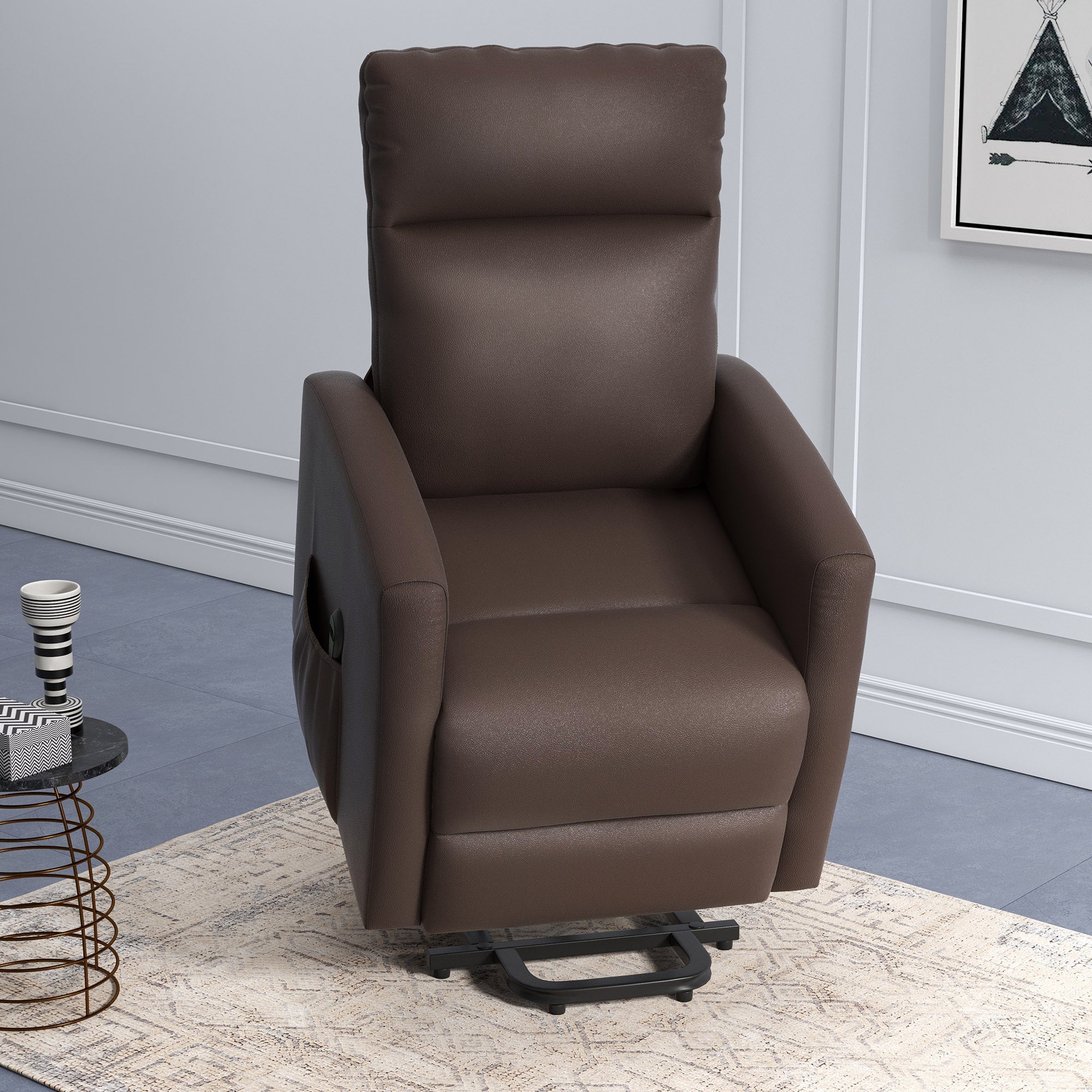 老年人电动电动椅，带遥控口袋