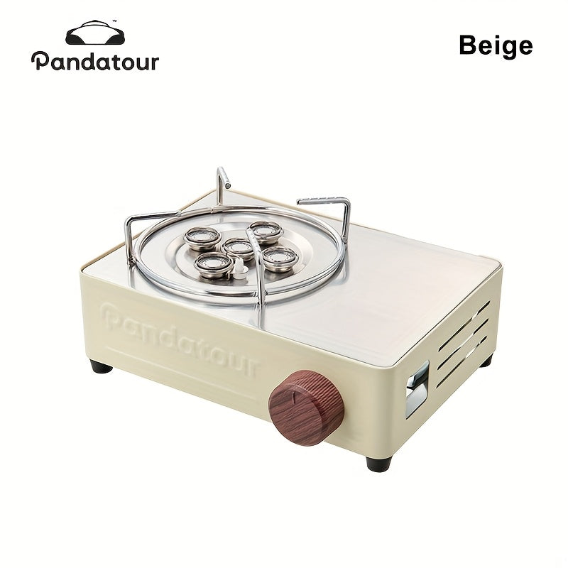 5-Burner High-Power Portable Camping Gas Stove, Ideal for Picnic, Home Cooking & Tea Brewing – Outdoor Cooking Set with Stainless Steel Safety System
