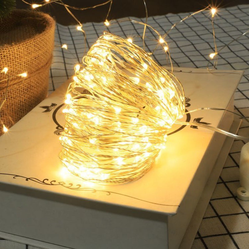 1PC 灯串适用于卧室、派对、婚礼、圣诞节万圣节装饰 灯 50/100LED