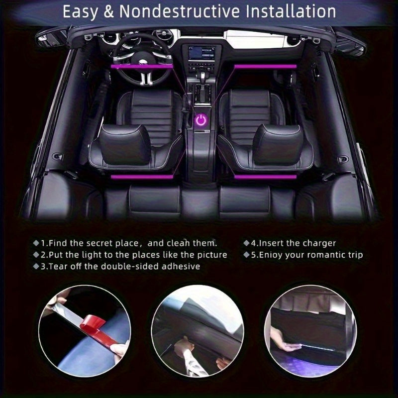 Remote control LED neon light strip, dynamic color-changing flexible tube light, home party decorative ambiance light