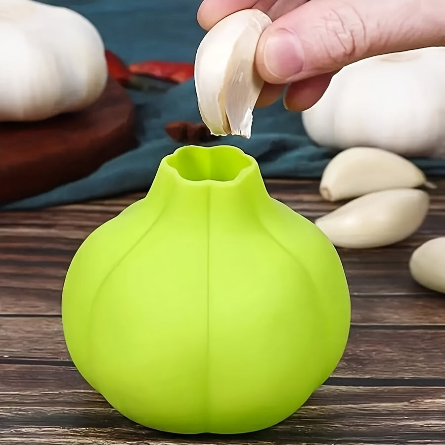 Silicone Garlic Peeler, Kitchen Food Garlic Skin Remover Tool, Convenient, Fast and Easy-to-Clean Kitchen Gadget