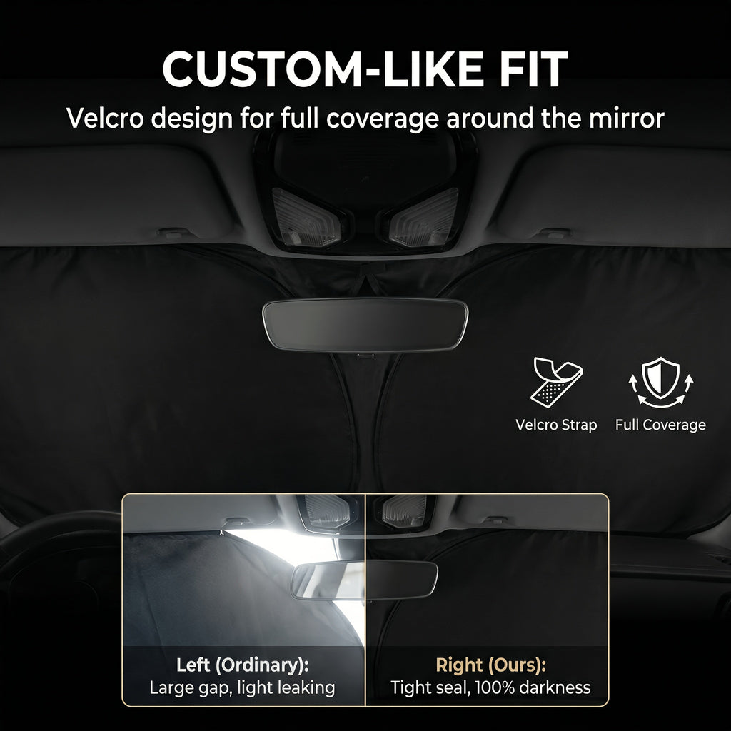 2026 New Portable Car Windshield Sunshade, 31.5*55.91" Titanium Silver, Foldable Four-Layer Diamond Mesh Sunshade, Heat Insulation & UV Protection, Easy to Install, Fits Most Vehicles