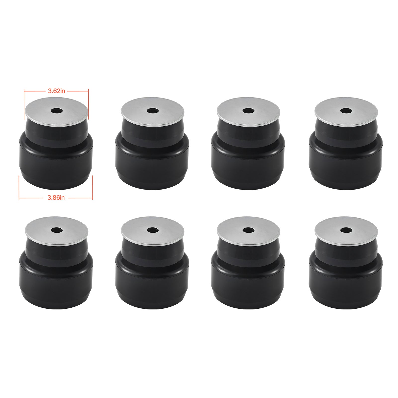 VEVOR Body Mount Bushing Kit, Compatible with 1999-2014 Chevrolet Silverado and Sierra 1500/2500, 24 Piece Set