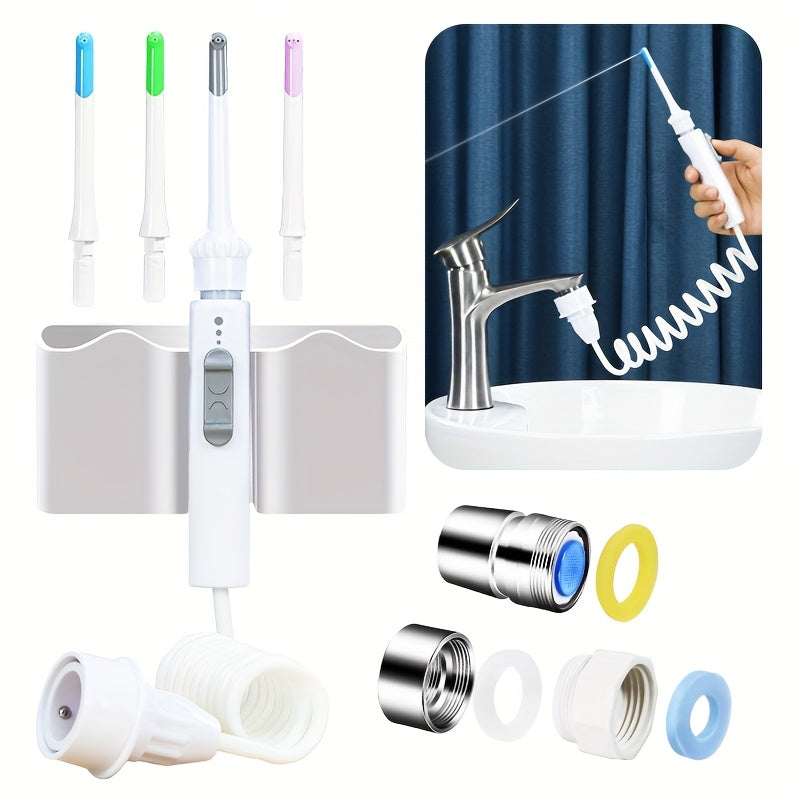 水龙头冲牙器成人家用水牙线洁牙器口腔清洁不用电不灌水不易坏