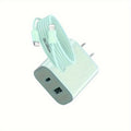 for iPhone 14 13 Foldable Dual Port Fast Charger, 2pcs 20W Charger Block with 4pcs 6ft Lightning Cable for iPhone 14 13 12 11 Pro Max/iPad/EarPodsf