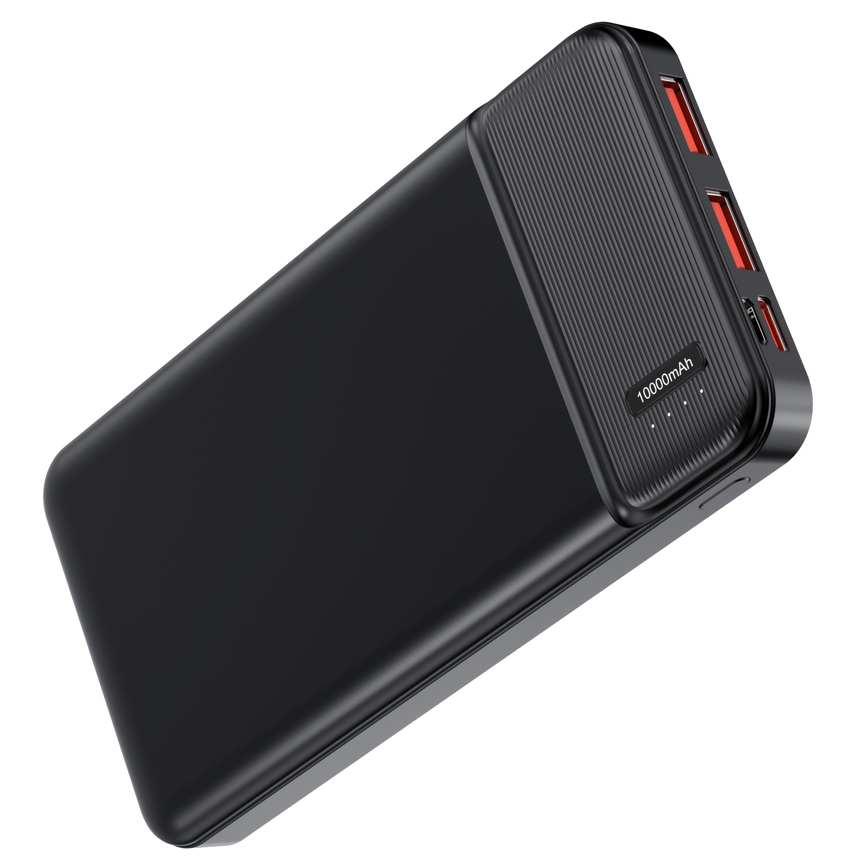 10000mAh High-Speed Power Bank, Portable Charger USB-C PD Charging, Compact Battery Pack For Tablets, Smartphones, And More USB Devices.