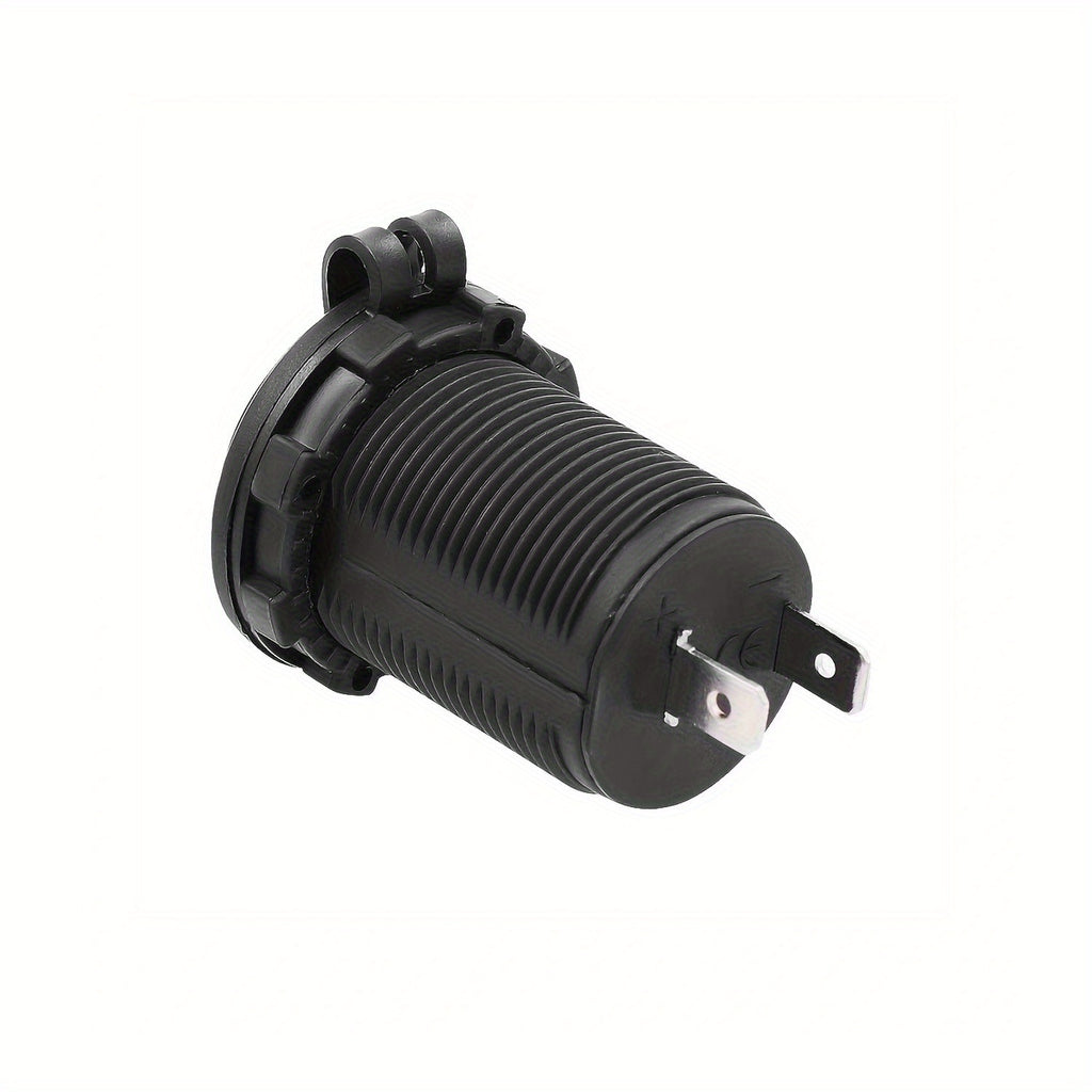 12V Power Adapter Socket for Car, Boat and Motorcycle, with Cigarette Lighter Splitter and Extra Features, Battery Not Included