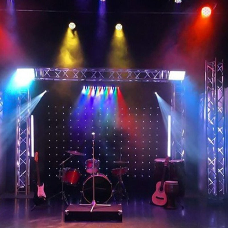 1 stage spotlight, Par light, 36 LEDs, RGB LED Par light party light, LED stage light, sound-activated color-changing Par light, DJ Par light for events, weddings, dance parties, wedding performances