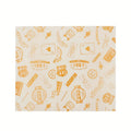 50 Sheets Premium Wax Paper – 9.8" x 8.5" | Food Packaging, Oil-Proof for Sandwiches, Burgers & More | Christmas Kitchen Essential