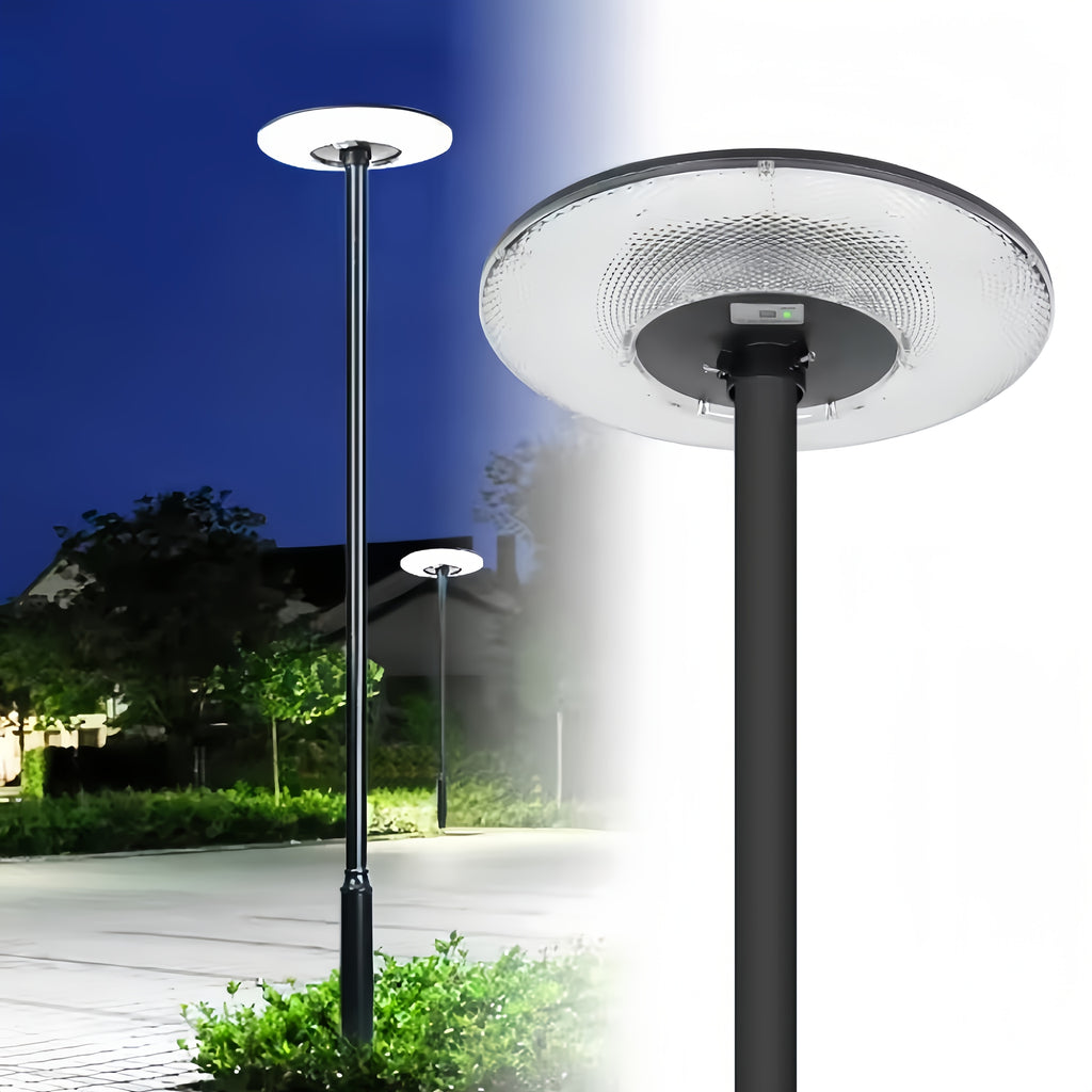 Solar Street Light, 216 LED Round UFO Light, Villa Community Square Landscape Light, Integrated Street Light and Courtyard Light