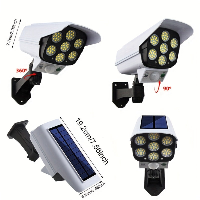 Solar outdoor lighting, garden spotlight