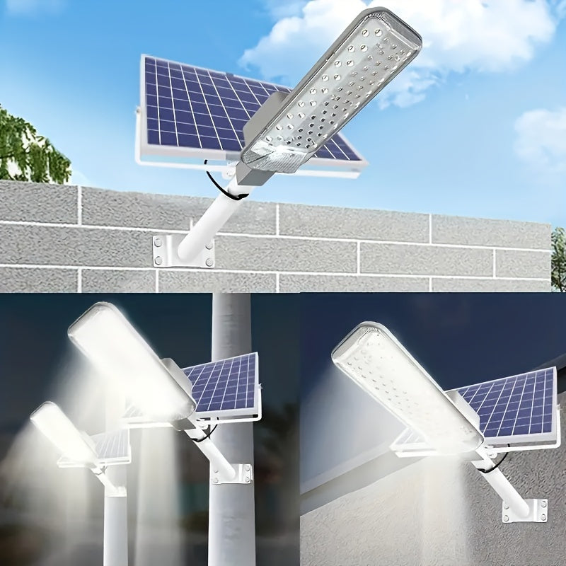 2PACK Solar LED Street Light Super Bright Outdoor 6500K IP65 Waterproof Solar Wall Light Garage Garden Fence Floodlight