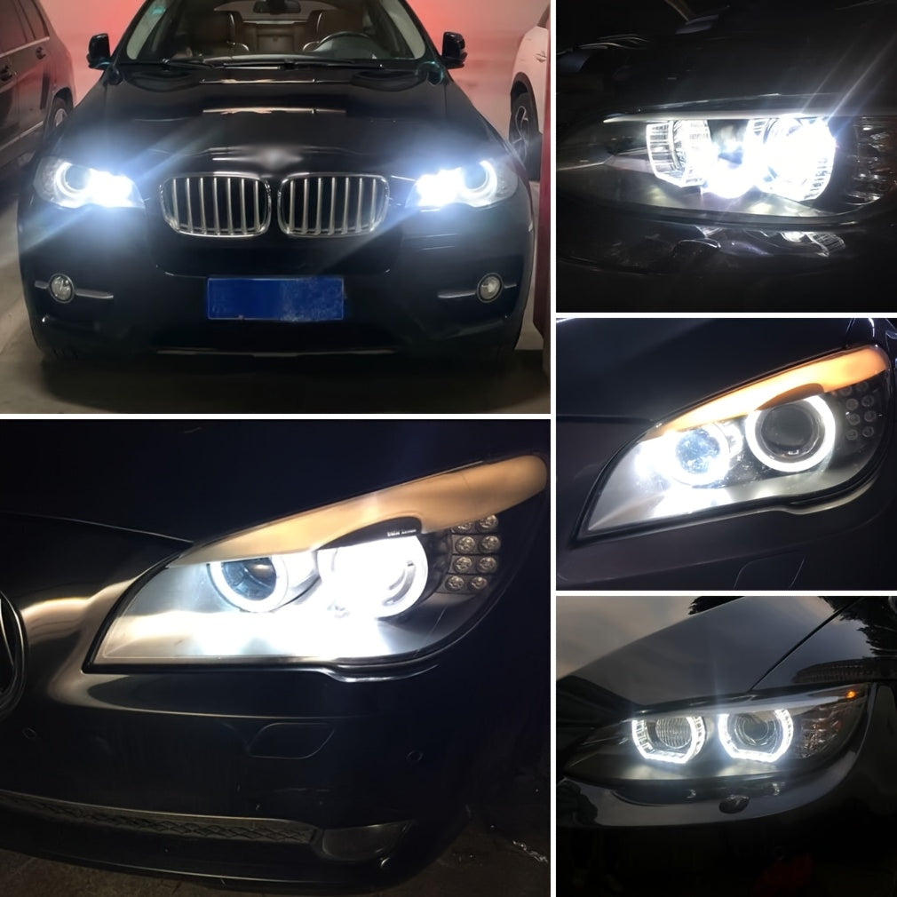 XSTORM 2Pcs H8 LED Angel Eye Headlight Bulbs LED Marker Light Canbus for BMW X5 E70 X6 E71 E90 E91 E92 M3 E89 E82 E87 Car Headlights 12V