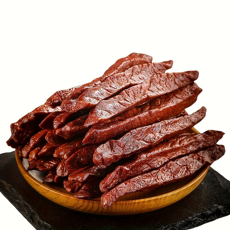 150g/5.29oz 狗狗牛肉條 - 牙齒清潔磨牙零食 | 小型/中型/大型犬適用 | 天然乾燥牛肉片，長效磨牙棒，適用於幼犬和成犬