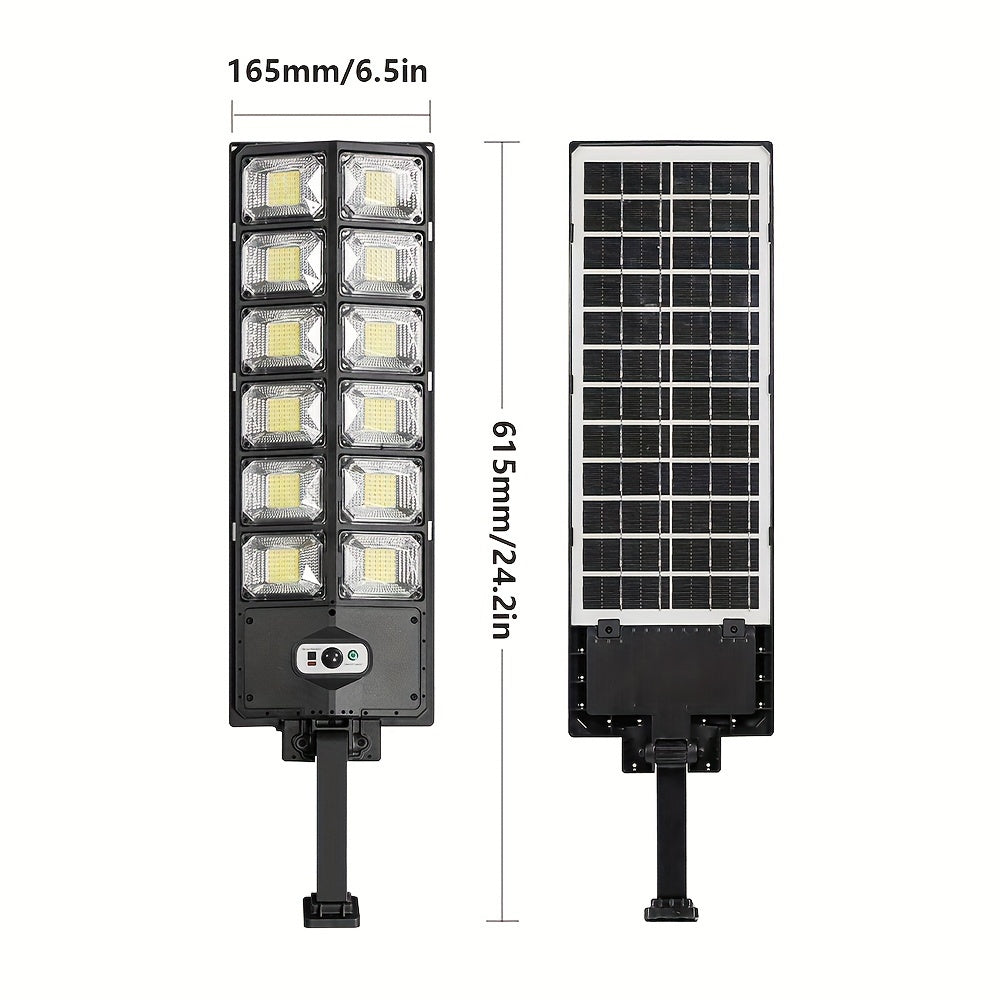 1/2/3/4/6 Pack 504 LED Solar Street Light, Ultra-Bright Outdoor, 6500K Daylight White, Dusk-to-Dawn Sensor Energy Saving Light, Perfect for Home Decoration, Courtyard, Garage, Foyer, Pathway, Adjustable Bracket, Easy Installation