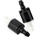 Universal 2pcs Check Valves Front Windshield Washer Nozzles for Toyota Lexus Nissan and Other Brands - Windshield Wiper Jet Check Valves Replacement Accessories & Repair Kit 85321-26020