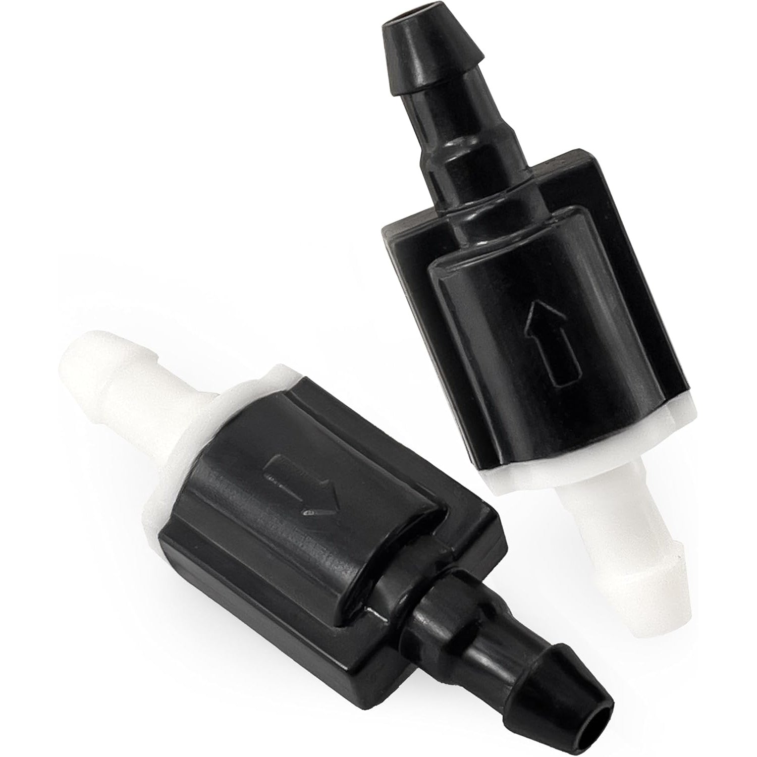 Universal 2pcs Check Valves Front Windshield Washer Nozzles for Toyota Lexus Nissan and Other Brands - Windshield Wiper Jet Check Valves Replacement Accessories & Repair Kit 85321-26020
