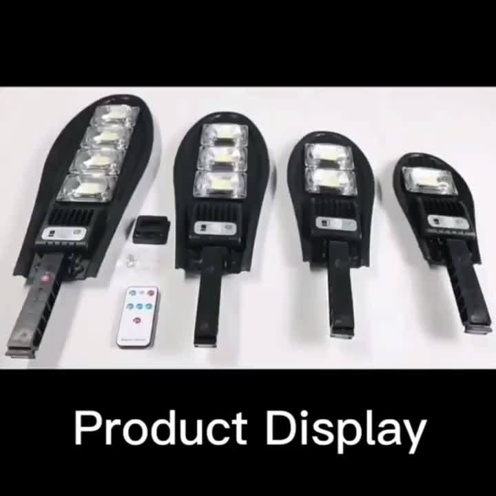 Outdoor Solar Street Light. Ultra-Bright Illumination, Three Lighting Modes, Supports Remote Control and PIR Motion Sensor Dimming. Perfect for Street Lighting, House Exterior Wall Lighting, Courtyard Lighting