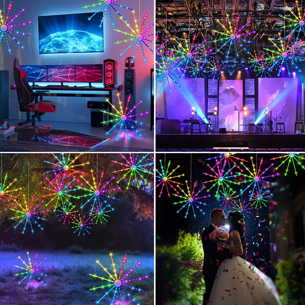 1 Set New USB Fan Light, Portable Foldable, Rotatable Colorful Windmill Christmas Light, for Living Room Bedroom Kitchen Balcony Indoor Decor, New Year Christmas Wedding Festival Ambient Decoration