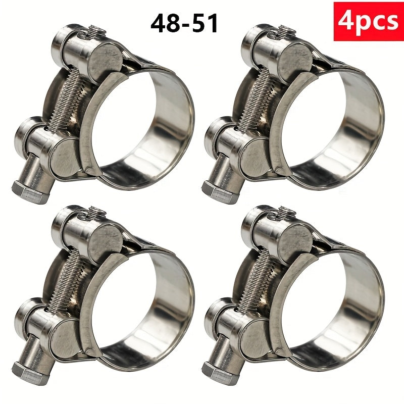 304 Stainless Steel Heavy-Duty European Style Hose Clamp