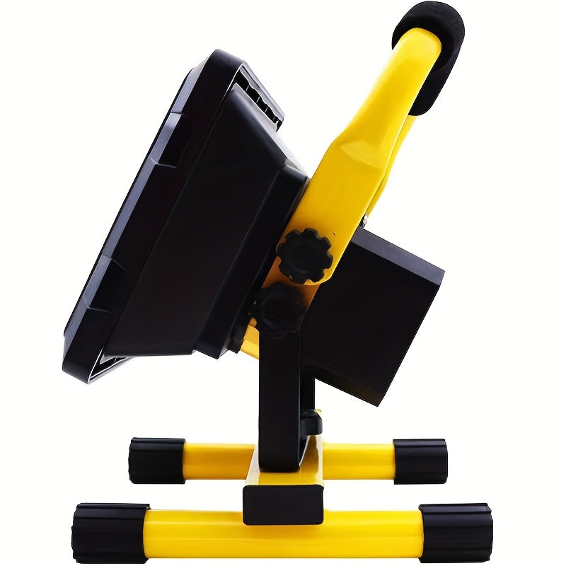 LED Emergency Rechargeable Outdoor Work Light, Super Bright Strong Light for Construction Sites, Camping, Night Market, Street Stall, Square, Handheld Floodlight