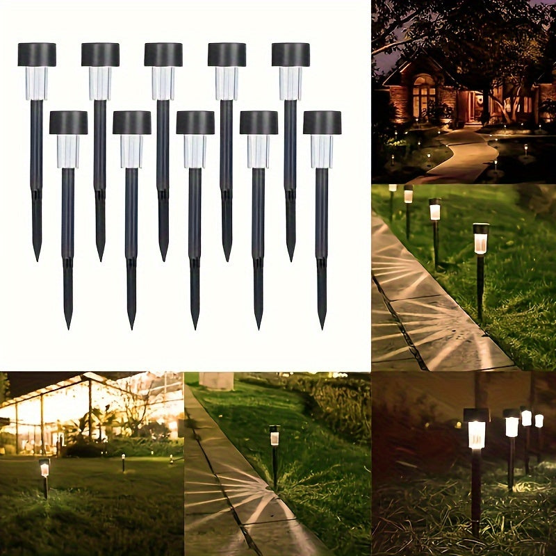 Super Bright Solar Lights, Available in 10, 20, 30 or 40 Packs, Perfect for Decorating Gardens During Halloween, Christmas and New Year. These Amazing Multi-Pack Landscape Lights Provide Dusk-to-Dawn Illumination for Over 12 Hours