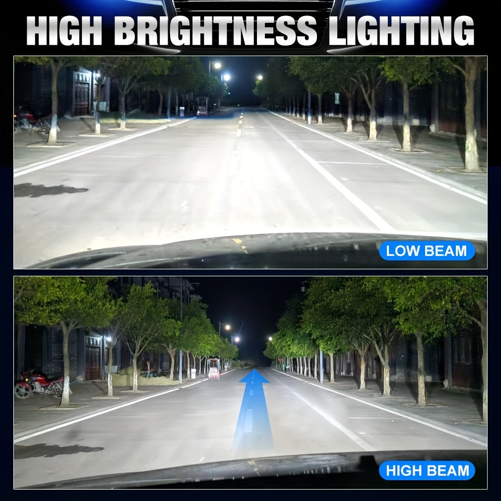 2 Pcs H11 Headlight Bulbs High Brightness 25000 Lumens 100W High Power LED Car Bulbs, Compatible with Car Headlight Bulbs H11 H8 H9 H16 9005/HB3 9006/HB4, Provide 6500K White