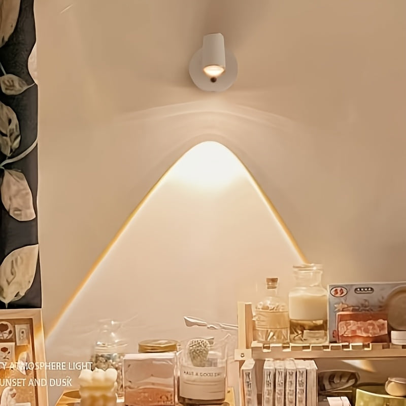 Wireless remote control indoor spotlight, dimmable plant and art wall lighting lamp, suitable for Mother‘s Day gift