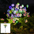 1-Piece Solar Wild Chrysanthemum Courtyard Light, Vibrant Garden Decoration, Outdoor Solar Courtyard Light Suitable for Garden, Path, Patio, Fence and Walkway Decoration, Lawn Decorative Light, Villa Landscape