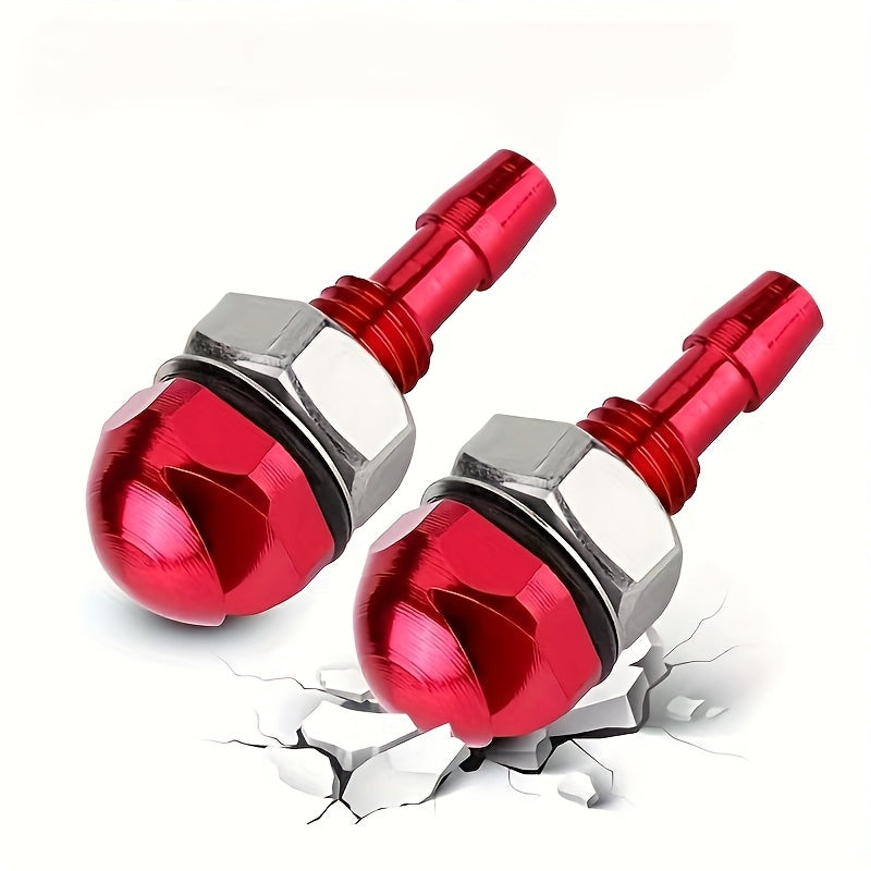 2pcs Windshield Wiper Nozzles – Adjustable Spray Pattern, Enhances Vision Cleaning Safety for Vehicle Maintenance | Integrated Spray Head Design | Durable Construction, Universal Front Windshield Washer Spray Kit for Cars