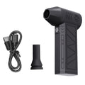 High Capacity Portable High Speed Turbo Fan, Handheld Personal Powerful Cooling Fan, Rechargeable Long Lasting Battery, Multifunctional for Home Outdoor Work Travel Camping Yard Use, Ideal for Dust Blowing